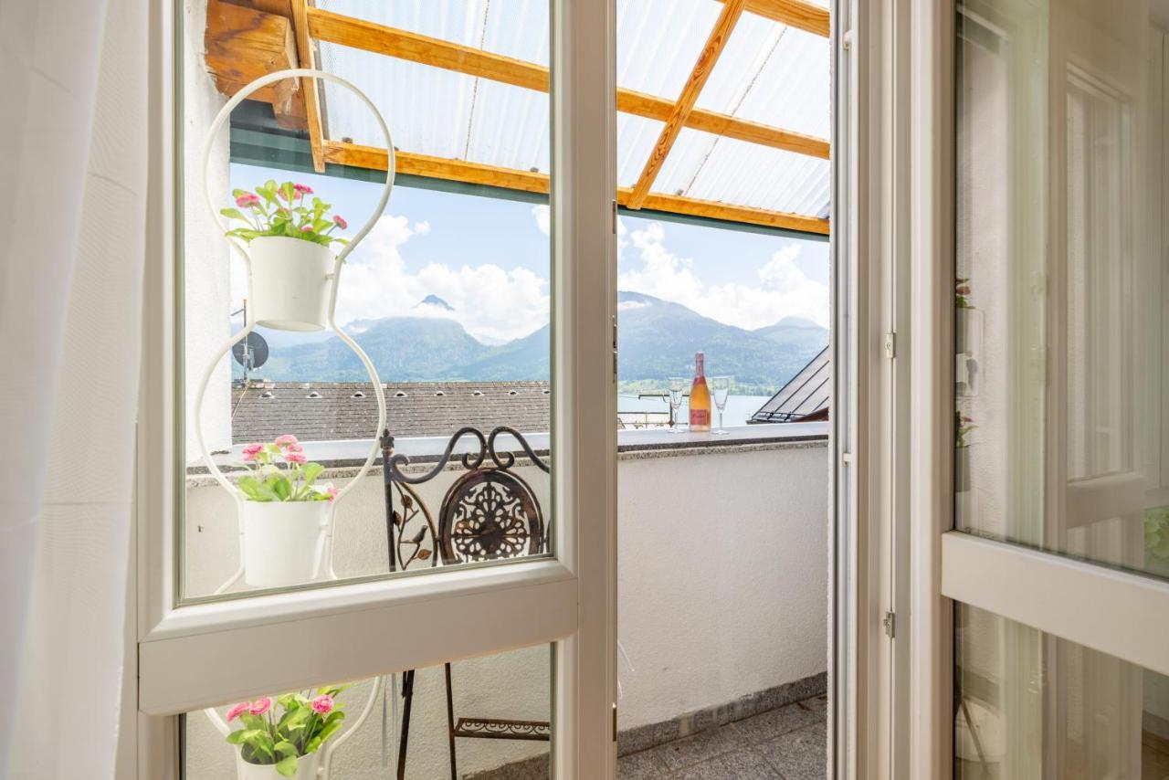Pfamhaus Luxury Apartments Sankt Wolfgang im Salzkammergut ภายนอก รูปภาพ
