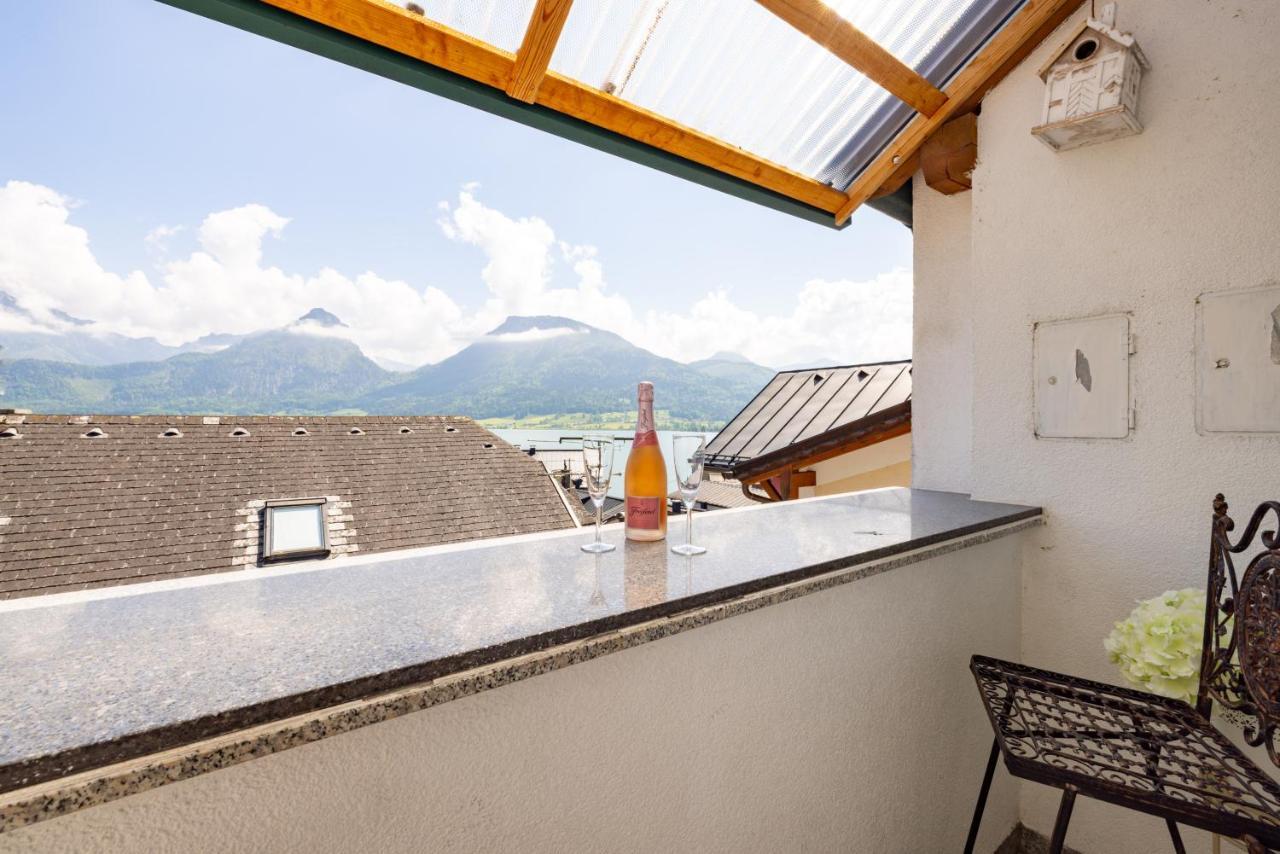 Pfamhaus Luxury Apartments Sankt Wolfgang im Salzkammergut ภายนอก รูปภาพ