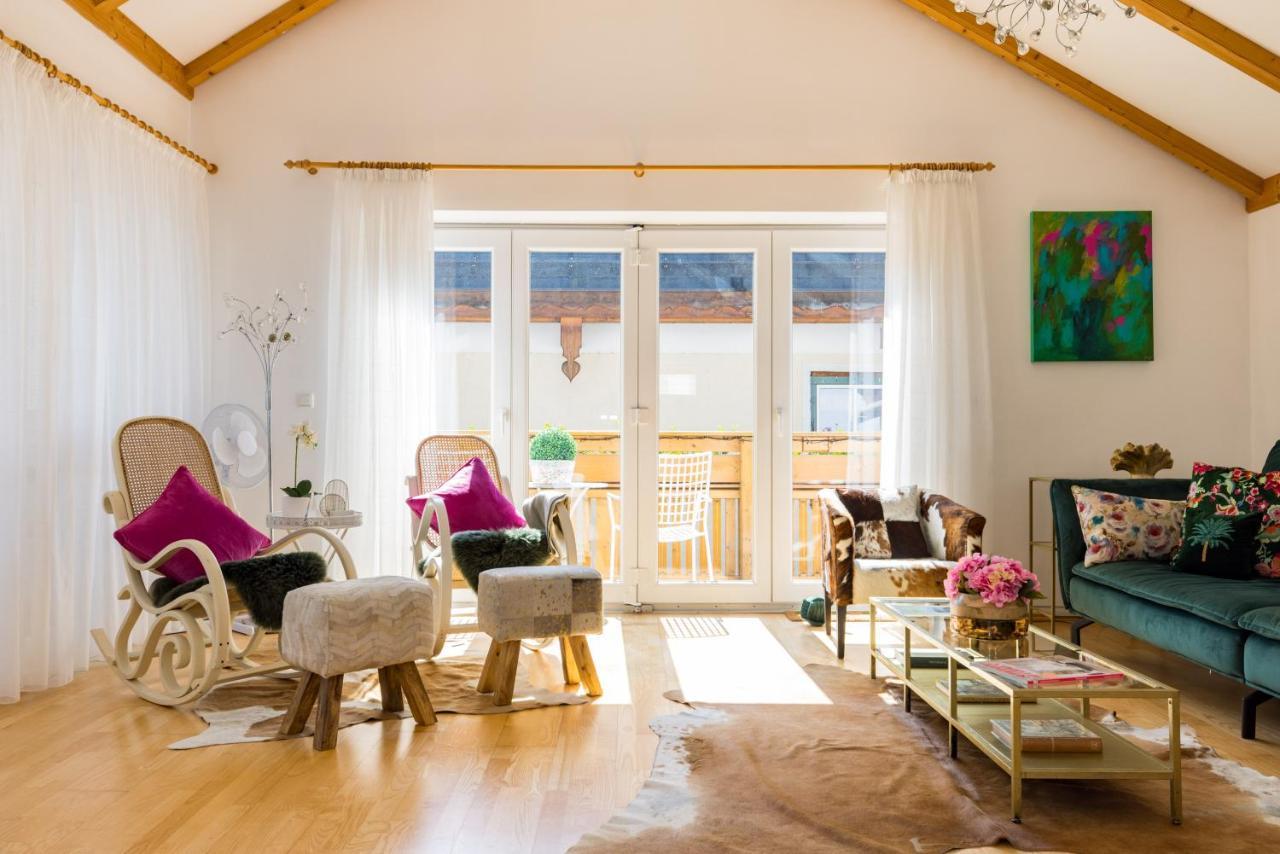 Pfamhaus Luxury Apartments Sankt Wolfgang im Salzkammergut ภายนอก รูปภาพ